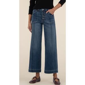 KUT from the Kloth Meg Jean Size 8 Dark Wash